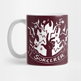 Sorcerer Class - White Design Mug